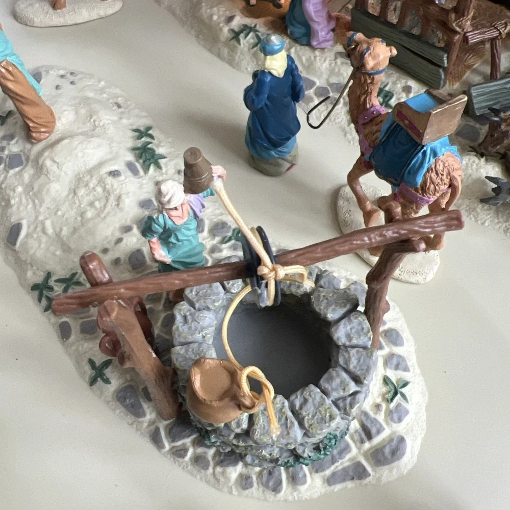 Mr Christmas Christmas in Bethlehem Animated Nativity Scene in Box Wiseman Move!